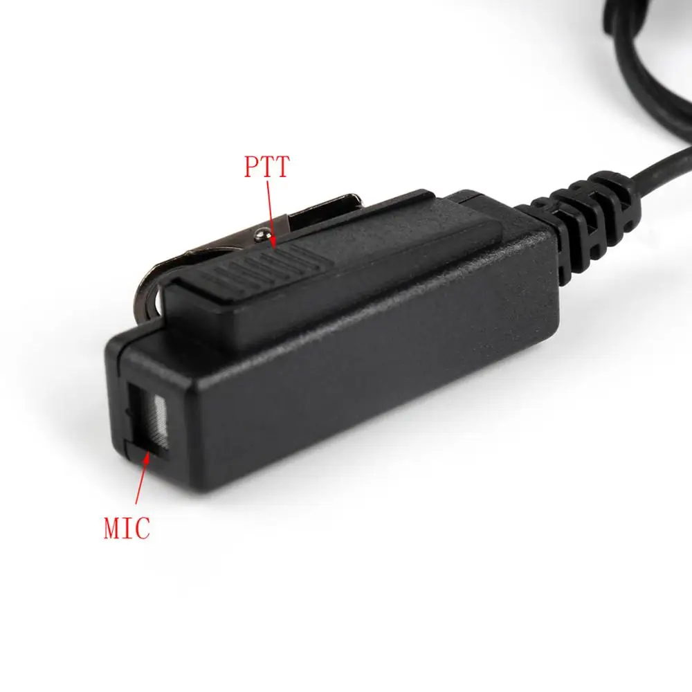Artudatech Overt Акустическая трубка Гарнитура наушники PTT Mic для Motorola HT1000 MTX838 XTS3000 XTS2500