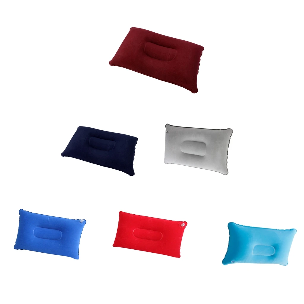 Уличная надувная дорожная подушка воздушная для кемпинга удобная компактная