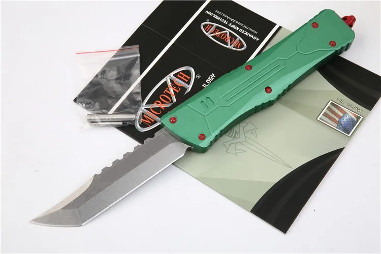 XMSJ 6 стилей OTF охотник за головами D2 лезвие алюминиевая ручка кемпинг Выживание