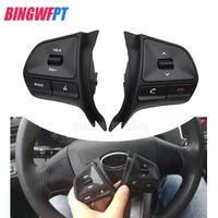 new multifunction steering wheel key module audio control bluetooth phone with wire harness for kia k2 rio 2011 2014