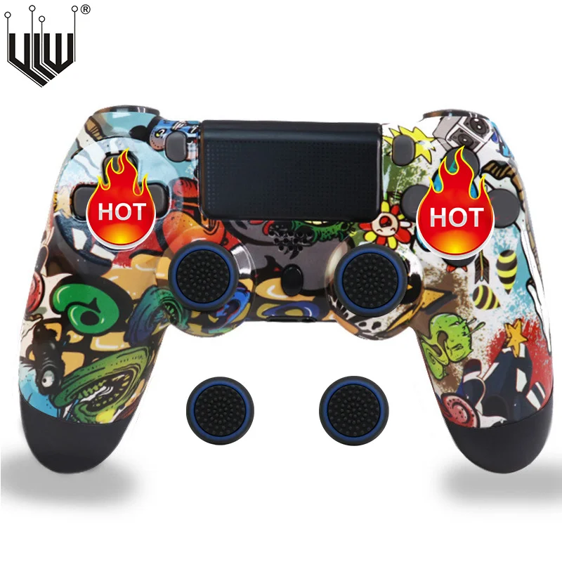 

30Colors Bluetooth Double Vibration Controller For PS4 PS3 Wireless Gamepad Joystick For PS4 Game Console 6Axis Joypad Share Key
