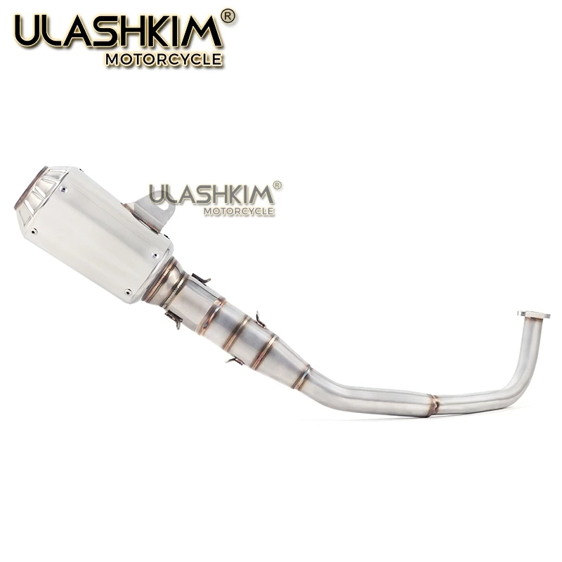 SH150 SH 125 150I мотоцикл выхлопной маскап полная система скольжения на среднюю ссылку трубы глушитель для Honda SH125 SH150i SH125i