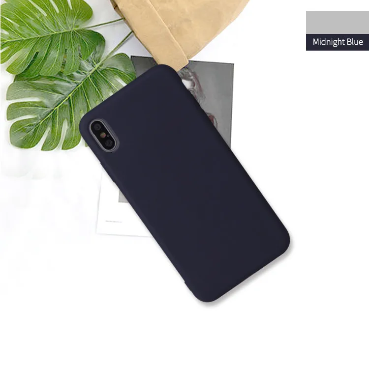 Однотонный силиконовый чехол для iPhone XS 11 Pro Max XR XS Max X 6 6S 7 8 Plus, мягкий ТПУ чехол USLION, карамельный цвет, чехол для телефона