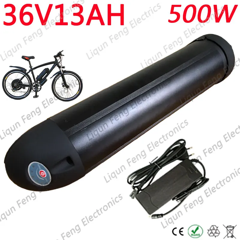 Аккумулятор для бутылки воды электронного велосипеда 500 Вт 350 36 В 13 а/ч литий