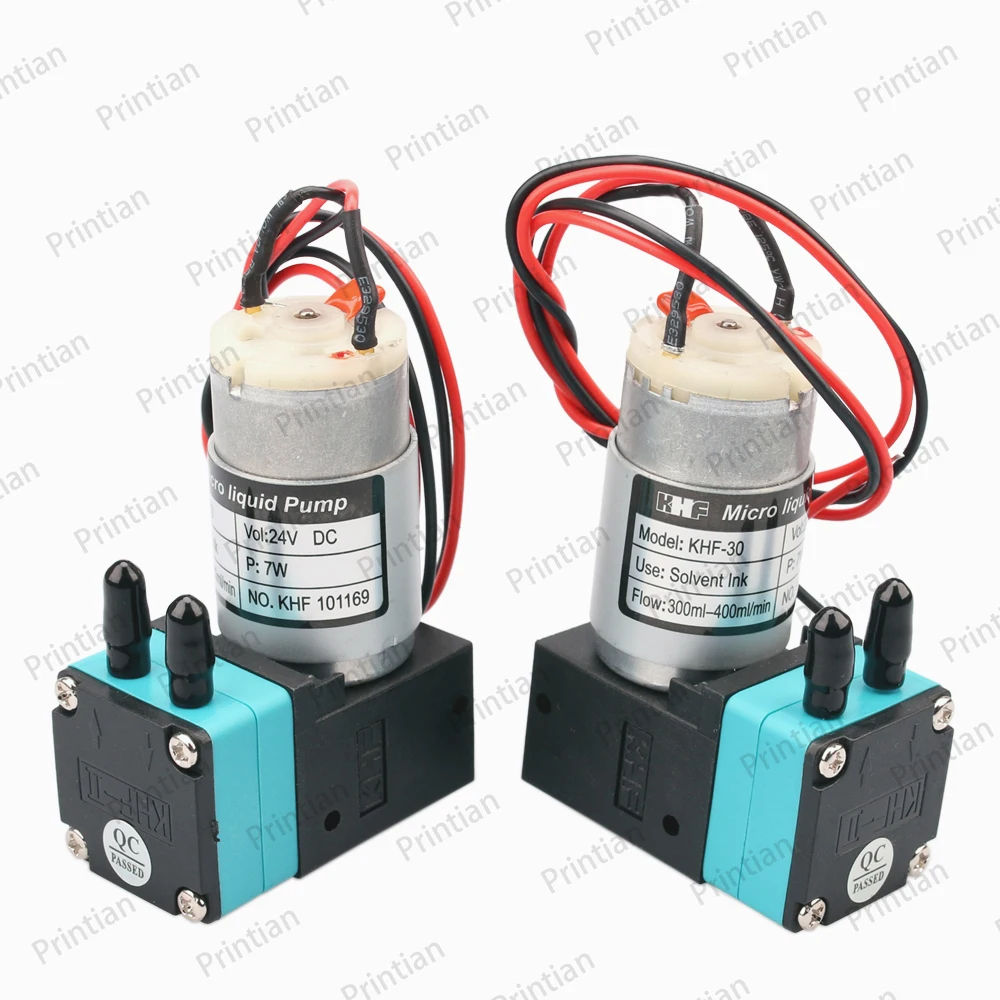 KHF-30 чернильный насос для Широкоформатного Принтера запасные части DC 24 в 7 Вт 300-400
