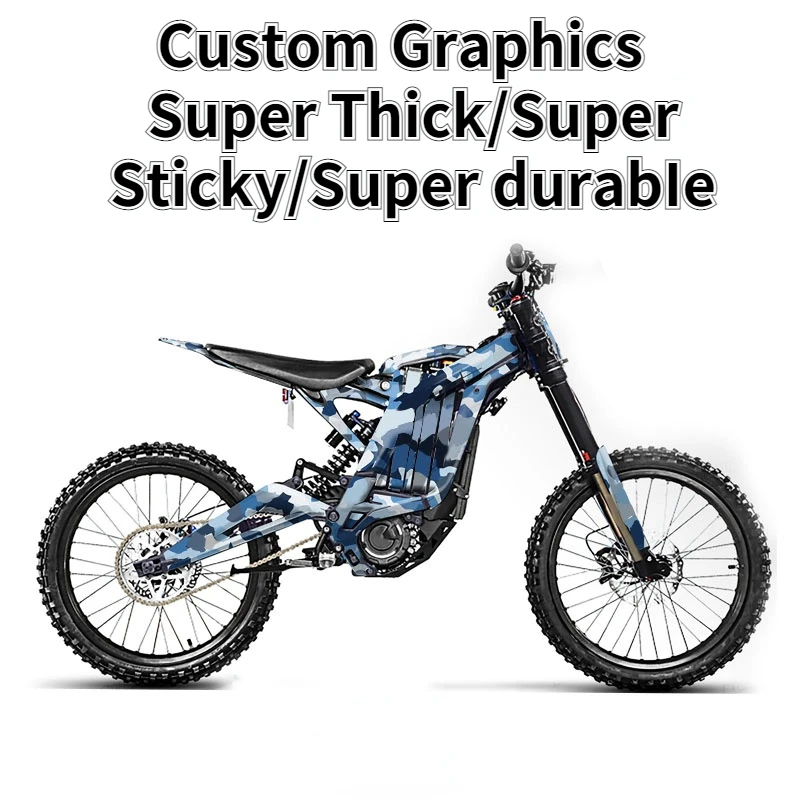 

For SURRON Custom Stickers Light Bee X Electric Off-road Bike Dirtbike Decorative Self-adhesive Moisture-proof Thick SUR-RON
