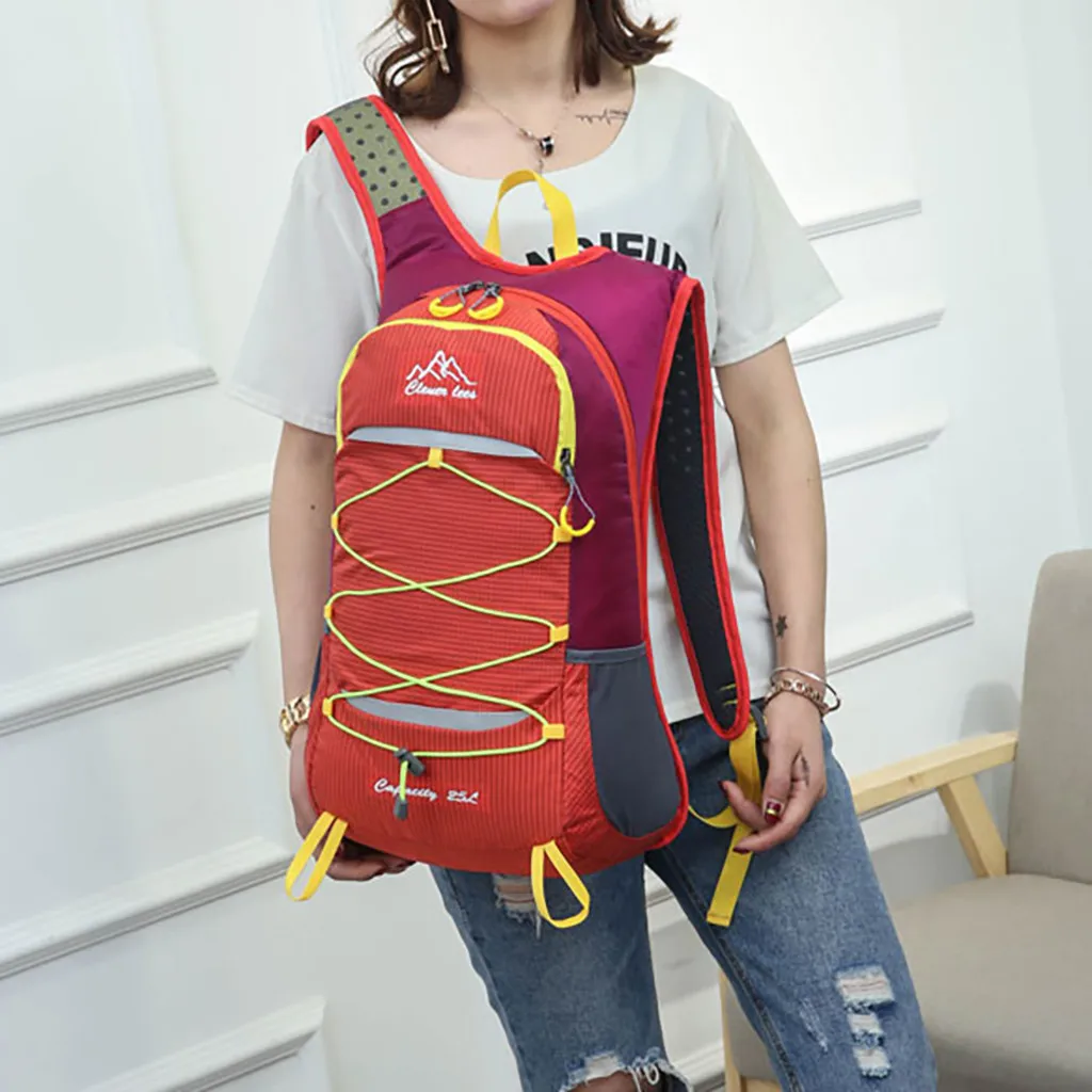 Новый водонепроницаемый нейлоновый рюкзак для женщин Мужская школьная сумка