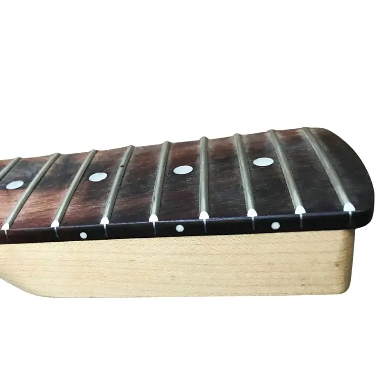 

TL Electric Guitar Neck Handle 22 Frets Maple Rosewood Fretboard for Luthier Kit N0HA