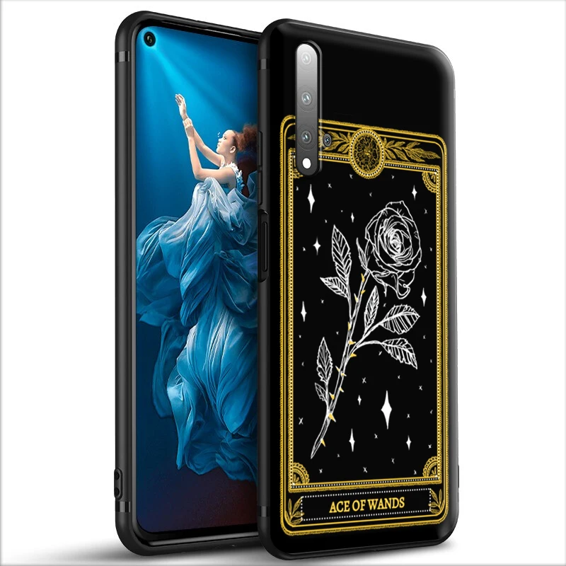 Силиконовый чехол Death Tarot для Huawei Honor V30 30 8 8A 8X 8C 9 9X 10 Note View 20 20S Pro Lite | Мобильные