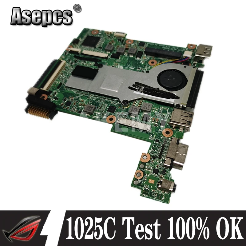 Akemy 1025C материнская плата REV 1 2G для For Asus без LAN ноутбука 100% протестированная