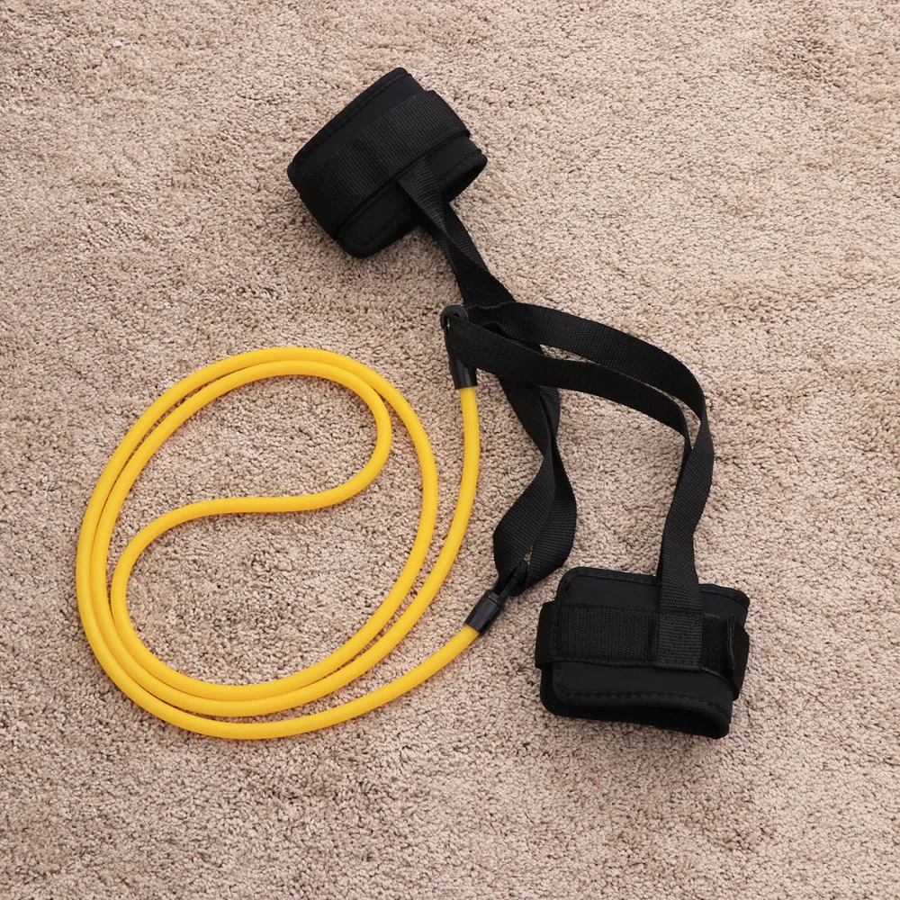 

Swimming Resistance Belt Set Swim Training Band Swim Elastic Exerciser Belt (Ankle Buckle + 1Pc 6x9x2m Elastic Rope + Binding Be