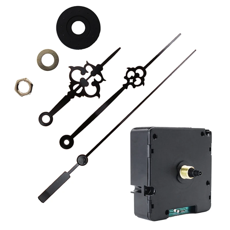 

German Time Zone DCF Radio Controlled Silent Wall Clock Quartz Movement Mechanism DIY Kit Replacement Set Accessories