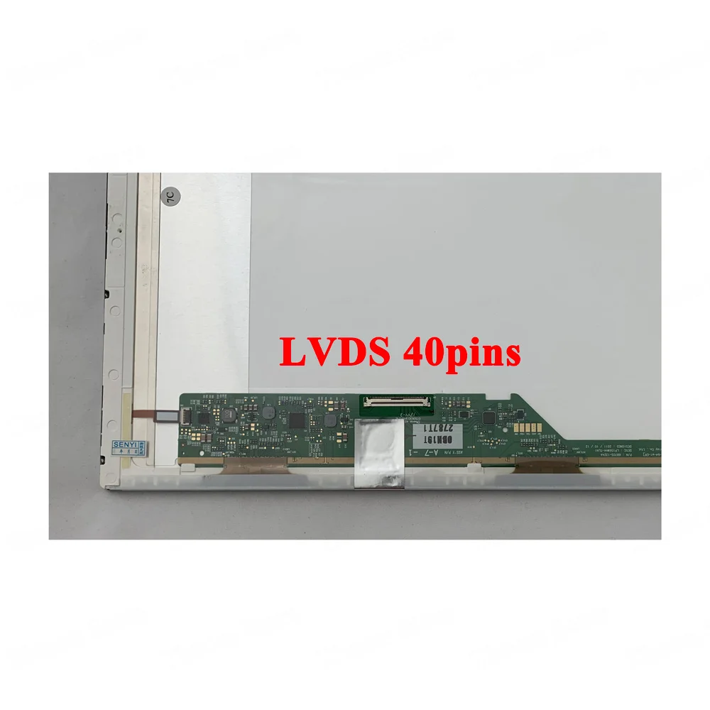 15 6 inch for dell asus acer hp lenovo samsung lg toshiba laptop lcd wled matrix hd 1366768 lvds 40 pins flat universal display free global shipping