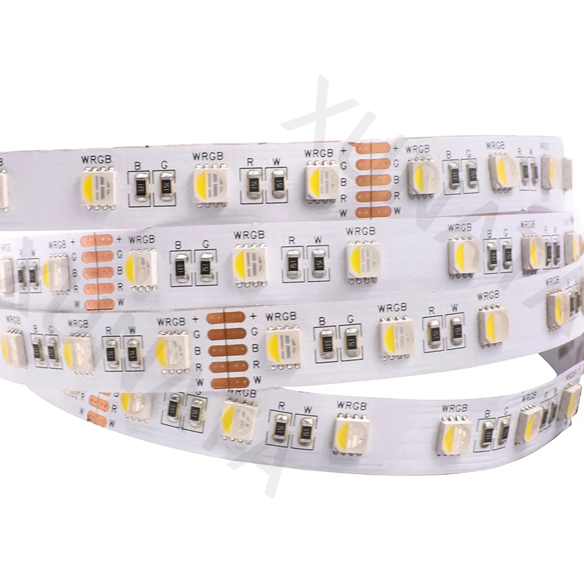 4 цвета в 1 RGBW светодиодный светильник 12 В/24 В SMD 5050 RGB+ белый/теплый белый 5 м 60 светодиодный s/M 12 мм PCB водонепроницаемый светодиодный RGBWW