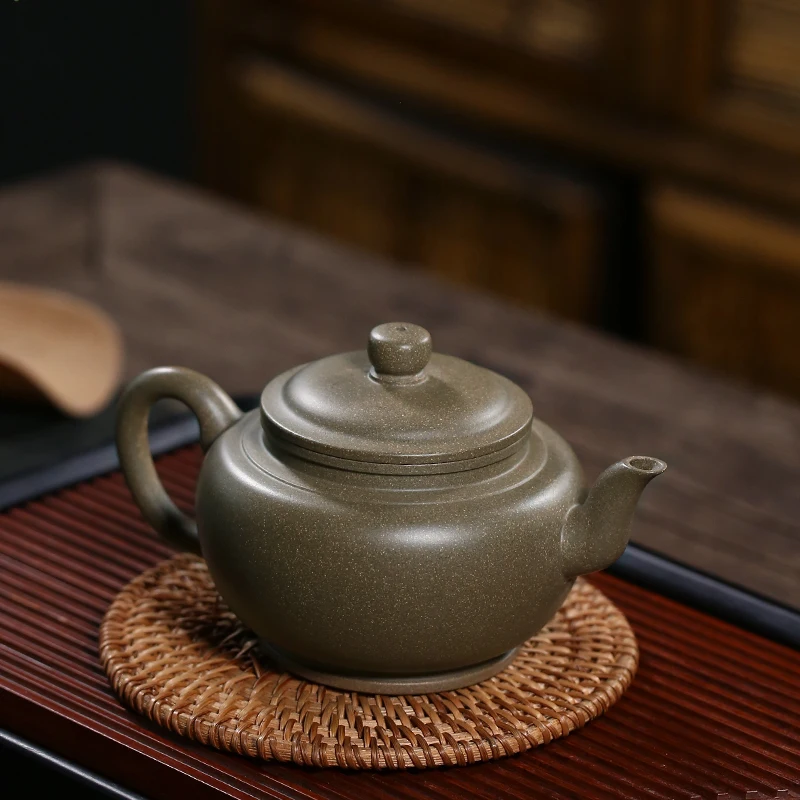 

★Shu park yixing are recommended by pure manual and old green period of mud palace lantern zisha teapot tea home outfit