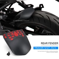 motorcycle accessories hugger extension for yamaha tracer 9 tracer9 tracer 9 gt 2021 rear fender mudguard extender mud guard