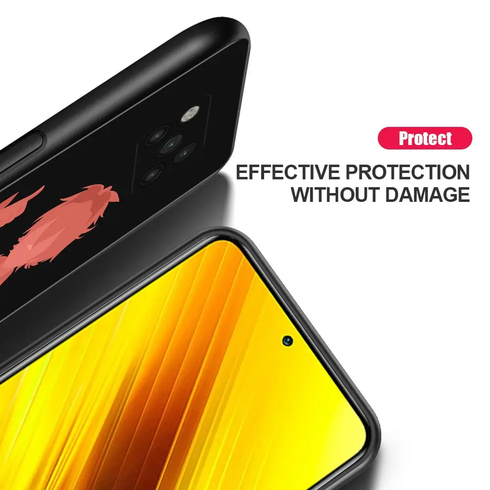 phone case for xiaomi poco x3 nfc x3 m3 pro x3 f3 gt f1 cover for mi 11t 10t pro 9t 11 note 10 lite civi genshin impact anime free global shipping