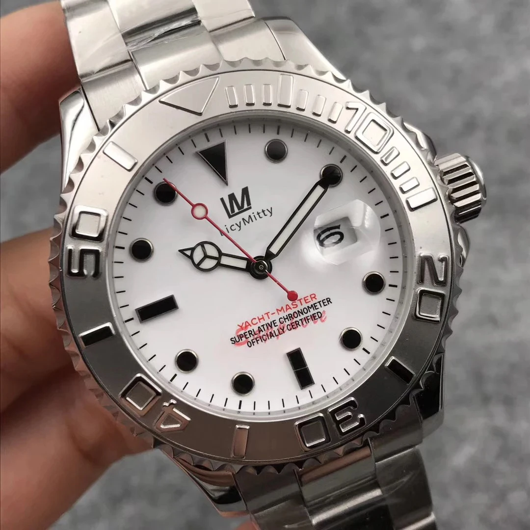 

Mens Watch Waterproof Luxury Yacht Automatic Mechanical Movement Sapphire Crystal 316L Steel Master Male Wristwatches AAA+