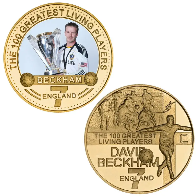 Памятные монеты позолоченные с держателем для коллекционирования изображением