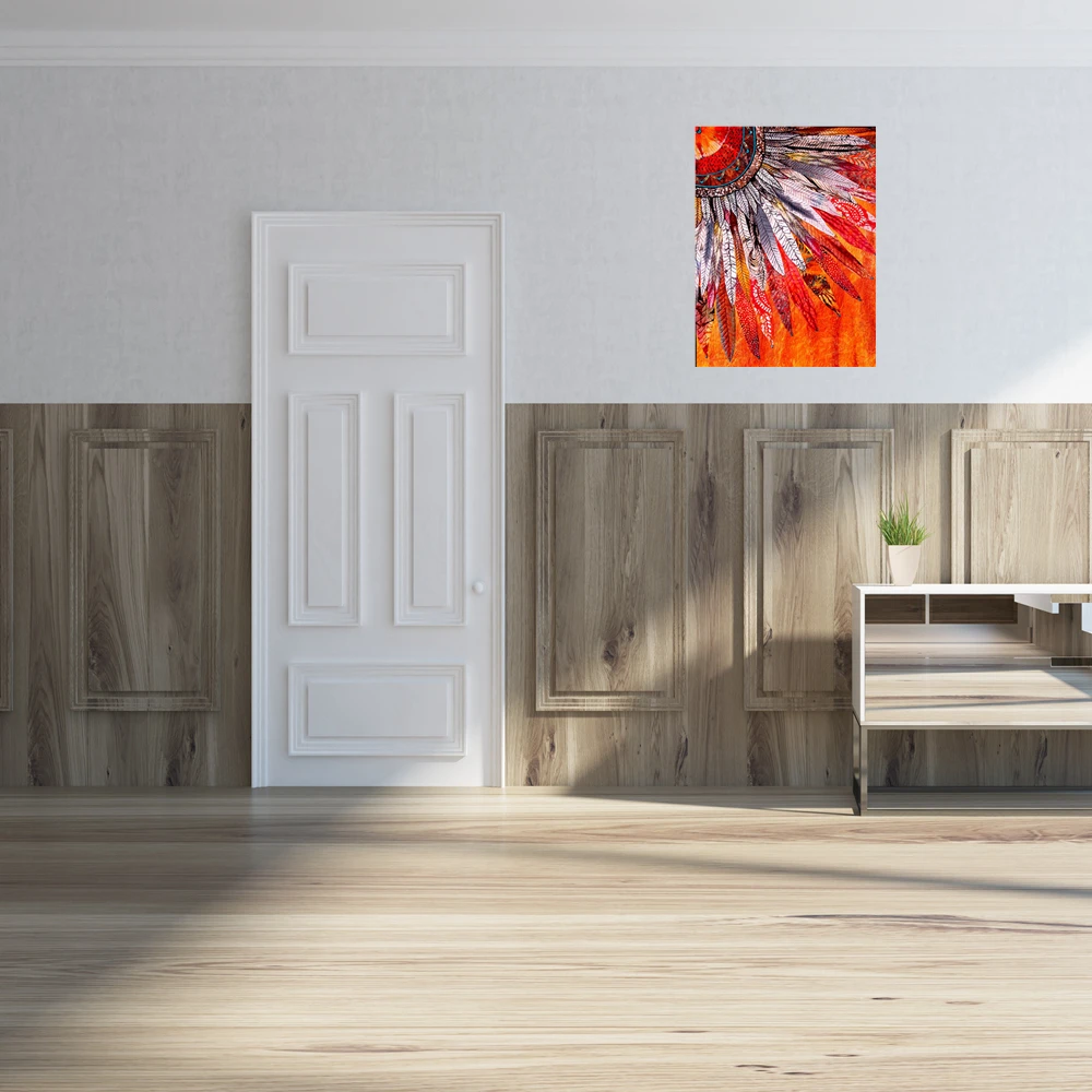 Лев и львица держит сексуальная девушка Картина на холсте для Обеденная