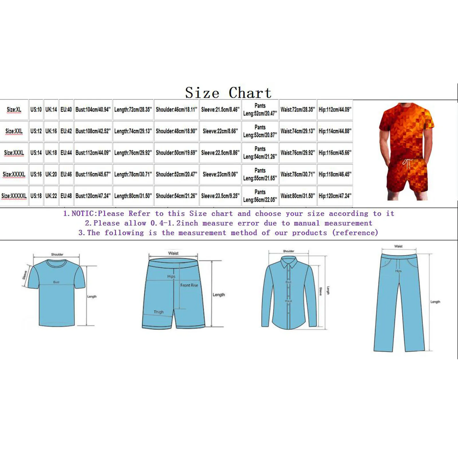 

T Shirt Set For Men Shrot Sleeve New 3d Printed Round Collar Hot Sale Fitness Graphic T Shirts Set New 3d Printing T Shirt Sets