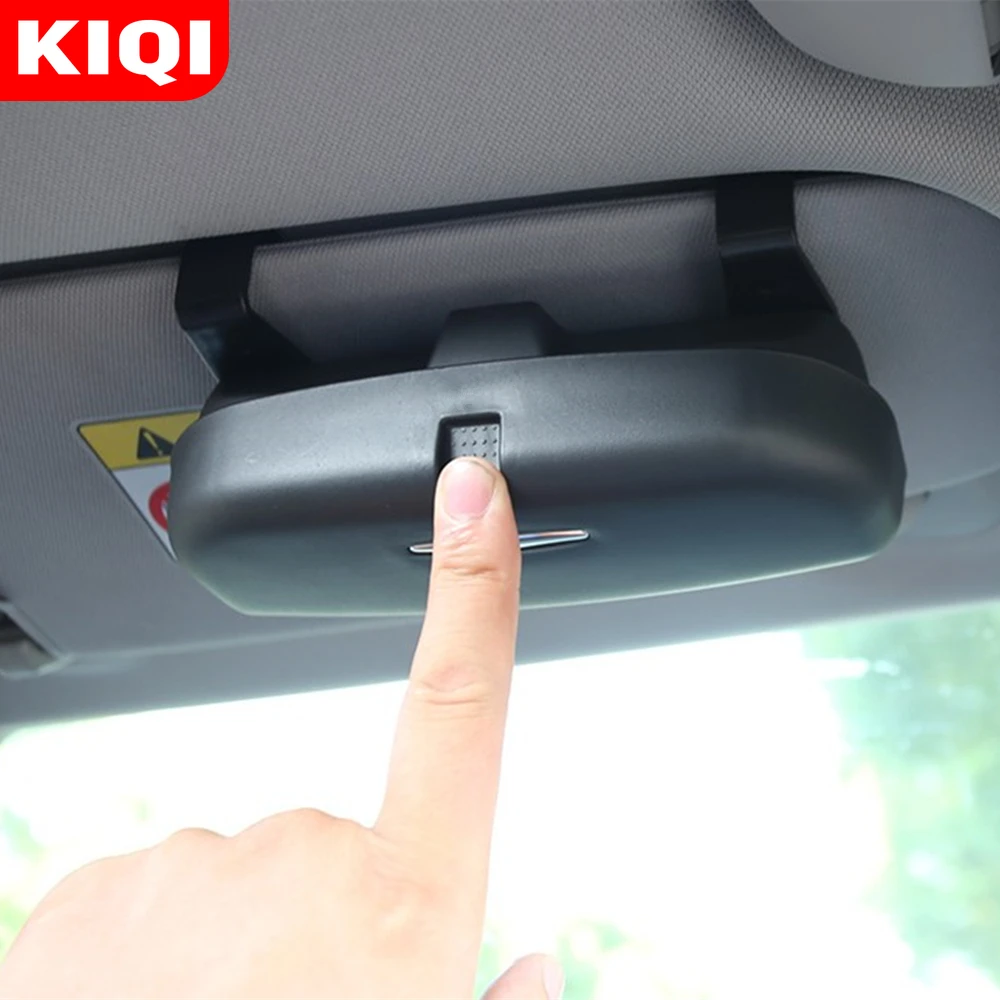 

Чехол KIQI для автомобильных солнцезащитных очков, футляр для очков, коробка для Cadillac CTS XTS SRX ATS CT6 ESCALADE XT4 XT5 XT6 эскалация Elmiraj ELR