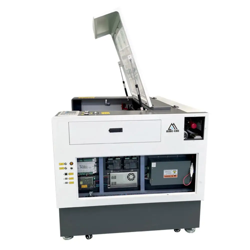 CNC промышленное оборудование 6090 Co2 резак машина 90 Вт дешевый лазерный гравер для