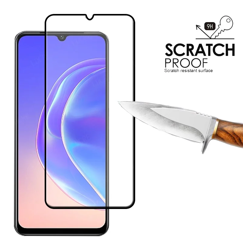 full cover glass for vivo v21e glass for vivo v21e v21 e tempered glass hd protective screen protector for vivo v21e lens glass free global shipping