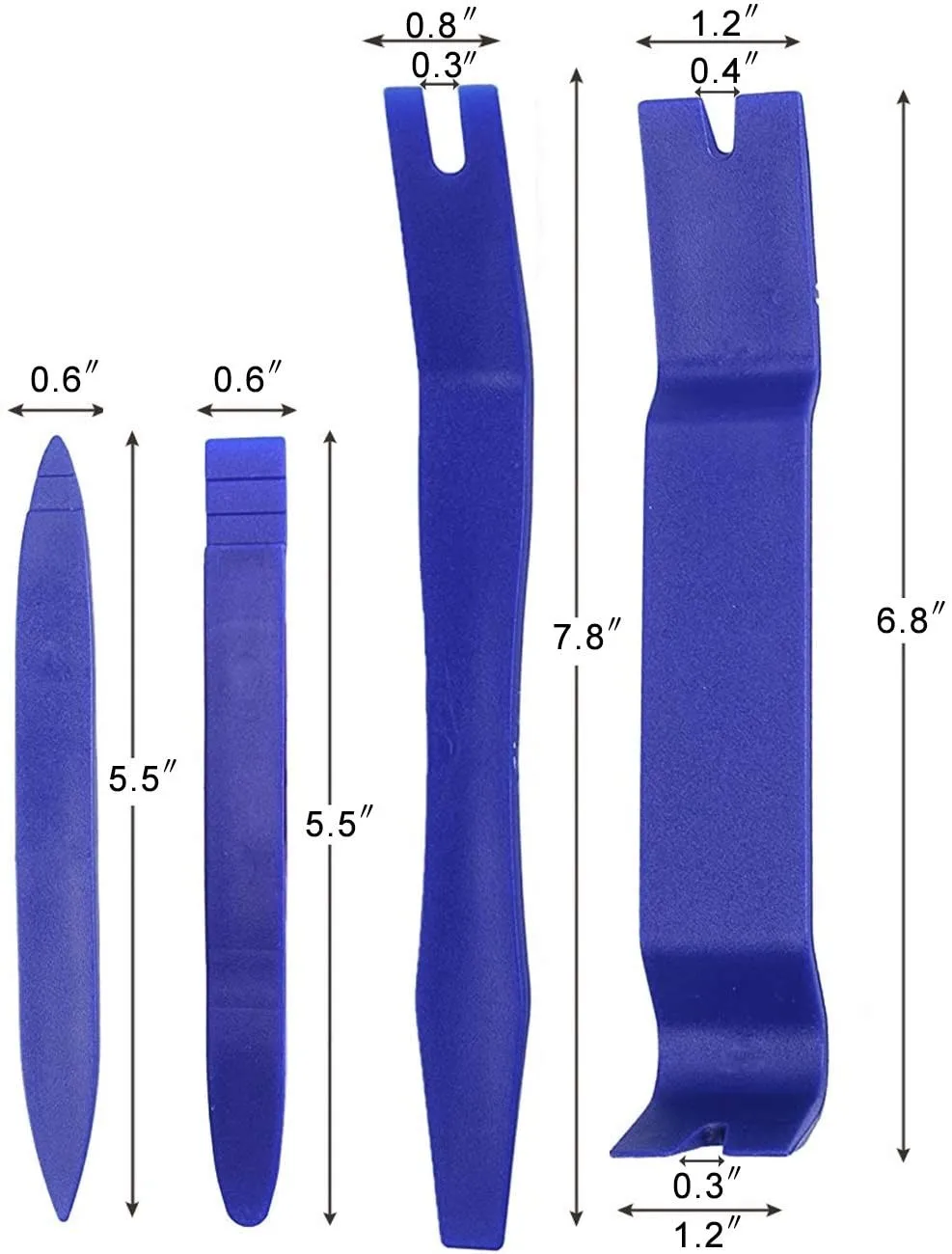 Набор для снятия зажима двери автомобиля комплект из 5 инструментов демонтажа