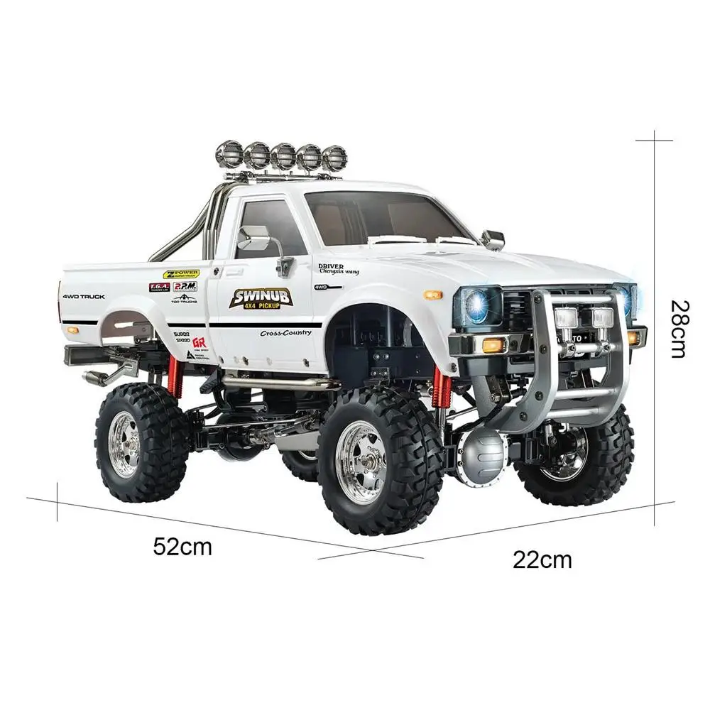 LeadingStar HG P409 1/10 2 4G полноприводный Радиоуправляемый автомобиль 4x4 пикап Rock Crawler без