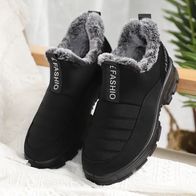 

Women Boots Snow Boots Female Plush Winter Boots Women Warm Ankle Botas Mujer Winter Shoes Women casual female boots