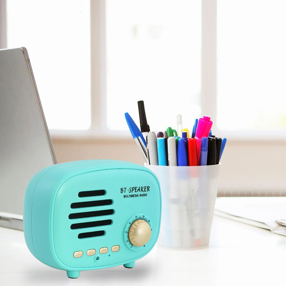 CHYI Мини Портативный Bluetooth FM радио динамик s милый подарок для детей беспроводной