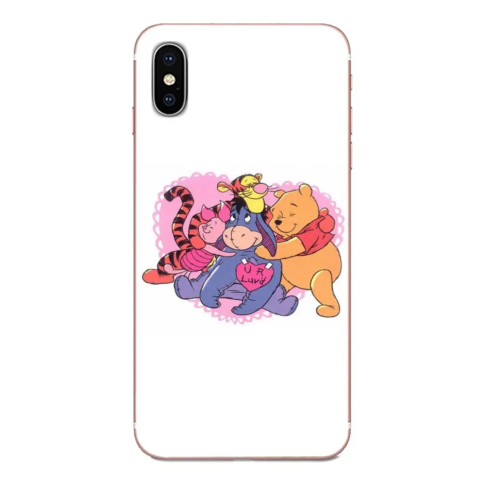Резиновая Винни Пуха для Galaxy J1 J2 J3 J330 J4 J5 J6 J7 J730 J8 2015 2016 2017 2018 mini Pro мягкий Новый