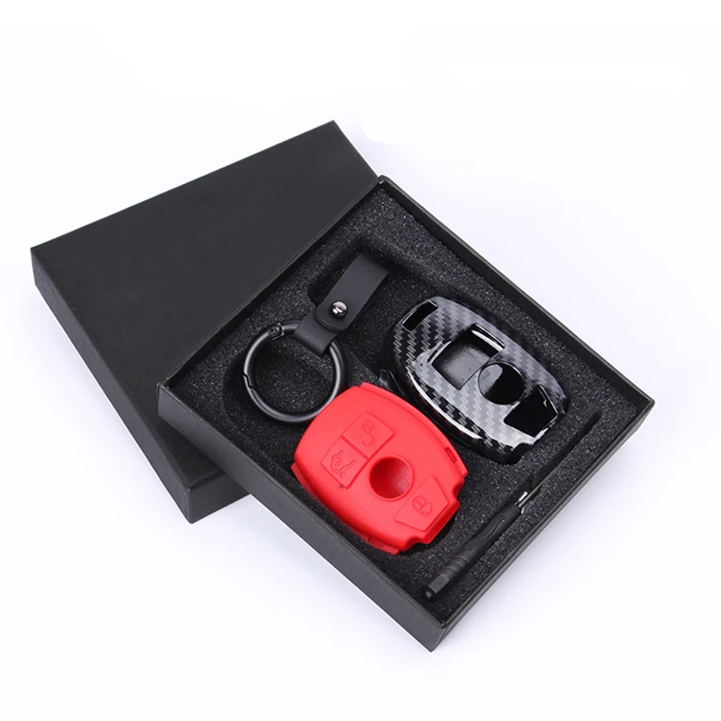

Car key bag cover for mercedes benz C E G S Class E300 c260 glc260 w204 w212 W251 W463 W176 Remote ABS keychain Key Case for car