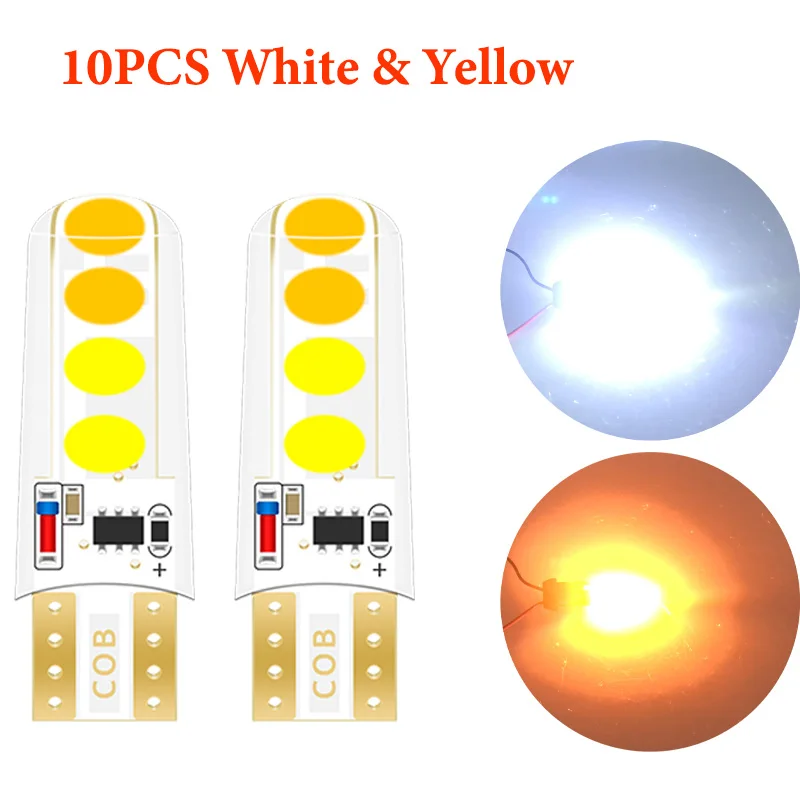 

2 шт., двухцветные стробоскопы T10