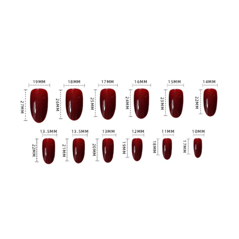 

24pcs Leopard Heart Printed Nails Patch Glue Type Paragraph Fashion Removable Manicure False Nail Patch Nail Decoration Nail Art