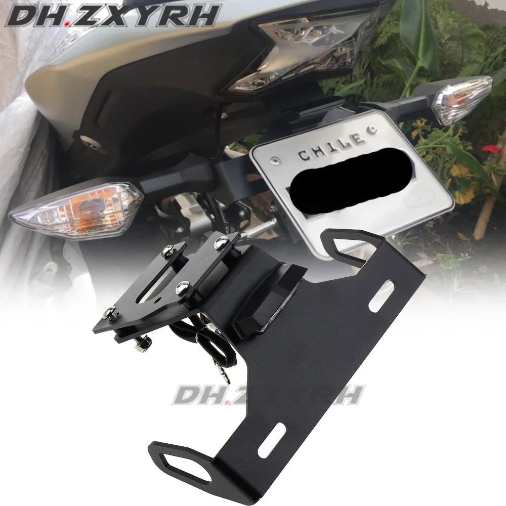 Подставка для номерного знака KAWASAKI Z900 2017 2020 18 19 аккуратное крыло мотоцикла