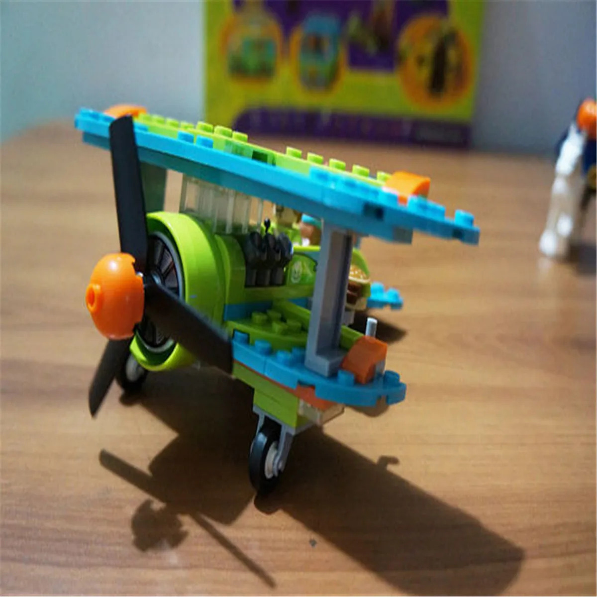 BELA 10428 10429 Scooby Doo строительные блоки модель обучающая игрушка для детей детские