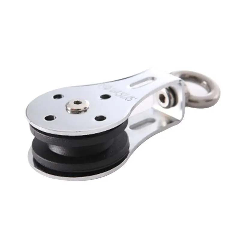 

300KG Groove Wheel Mute Swivel Fitness Strength Training Bearing Lifting Pulley 094C