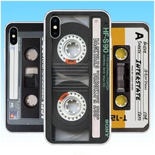 For Xiaomi Poco F3 X3 GT M3 Pro 5G C3 X2 M2 F2 Pro Soft TPU Retro Cassette Tape Back Cover Phone Case For Xiaomi Poco X3 Case