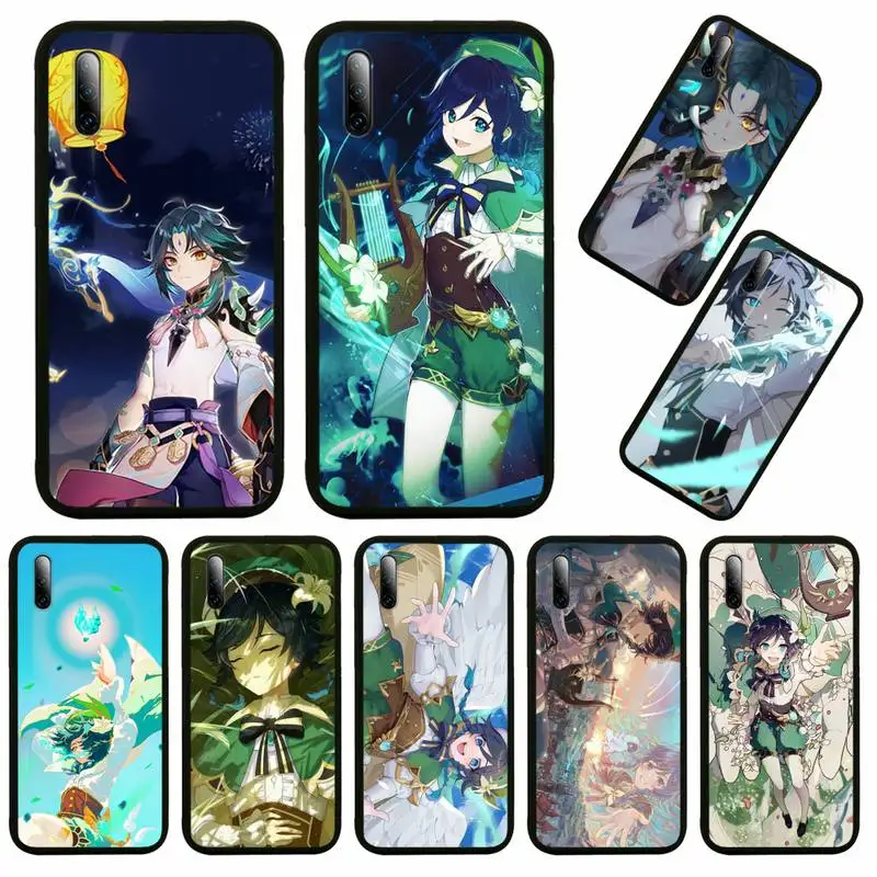 

Genshin Impact Venti Game Phone Case For Huawei Nova 2 3 4 5 7 I T Plus E Pro Se Y5 Y6 Y7 Y8 Y9 Y10 P Plus Prime 2018 S Cover