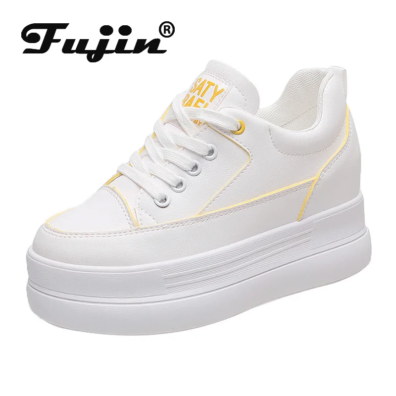 Fujin/Женская обувь на платформе Обувь плоской подошве Повседневная толстом