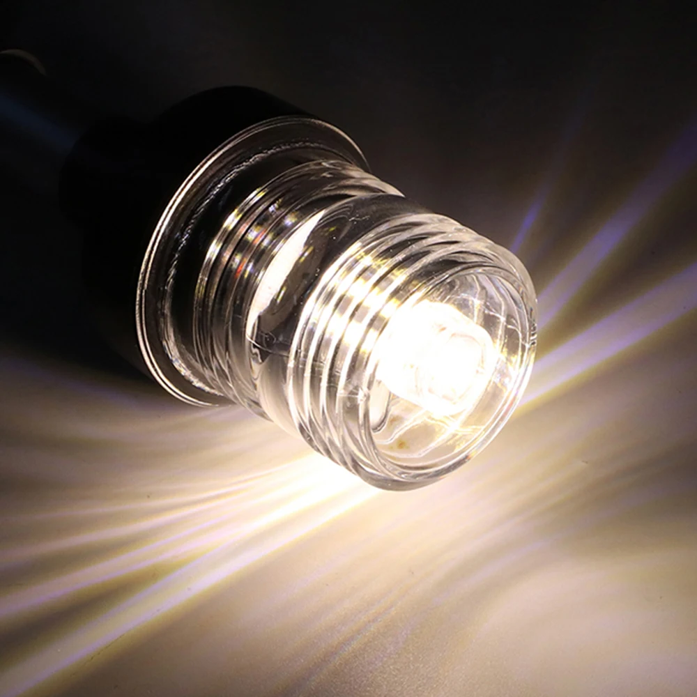 

6/8/10/12 inch 12~24V Marine Boat LED Navigation Lights Waterproof Stern Anchor Light 4500K Warm White Lamp
