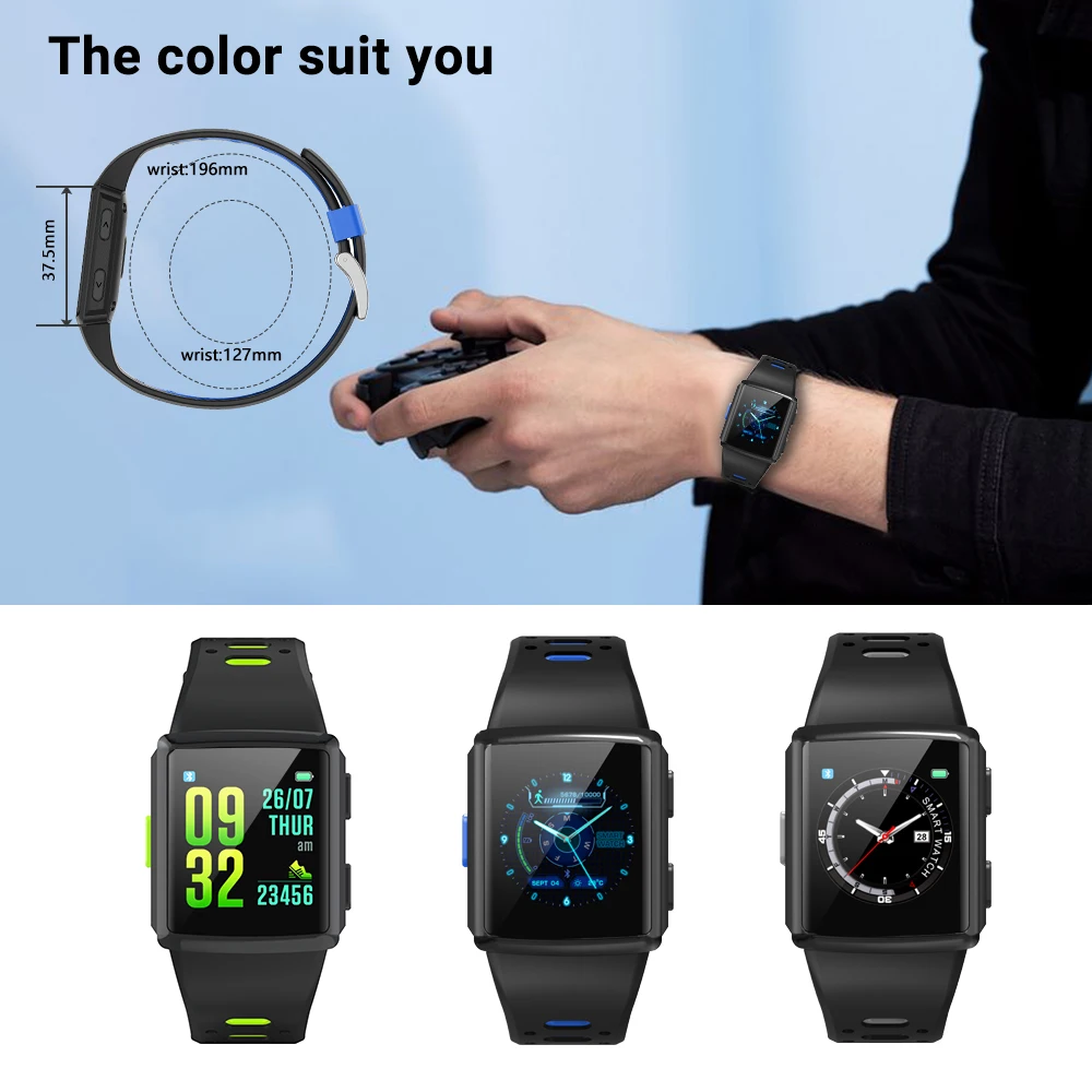 

M3 Smart Watch GPS IP68 Waterproof Heart Rate Monitor Sleep Multi-Sport Smart Watches Android Watch