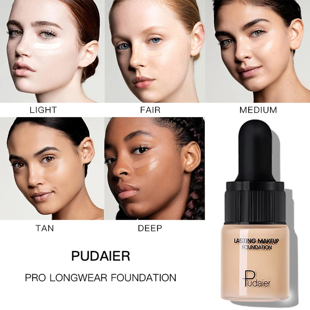 Профессиональная маскирующая основа для макияжа матовая Тональная жидкая