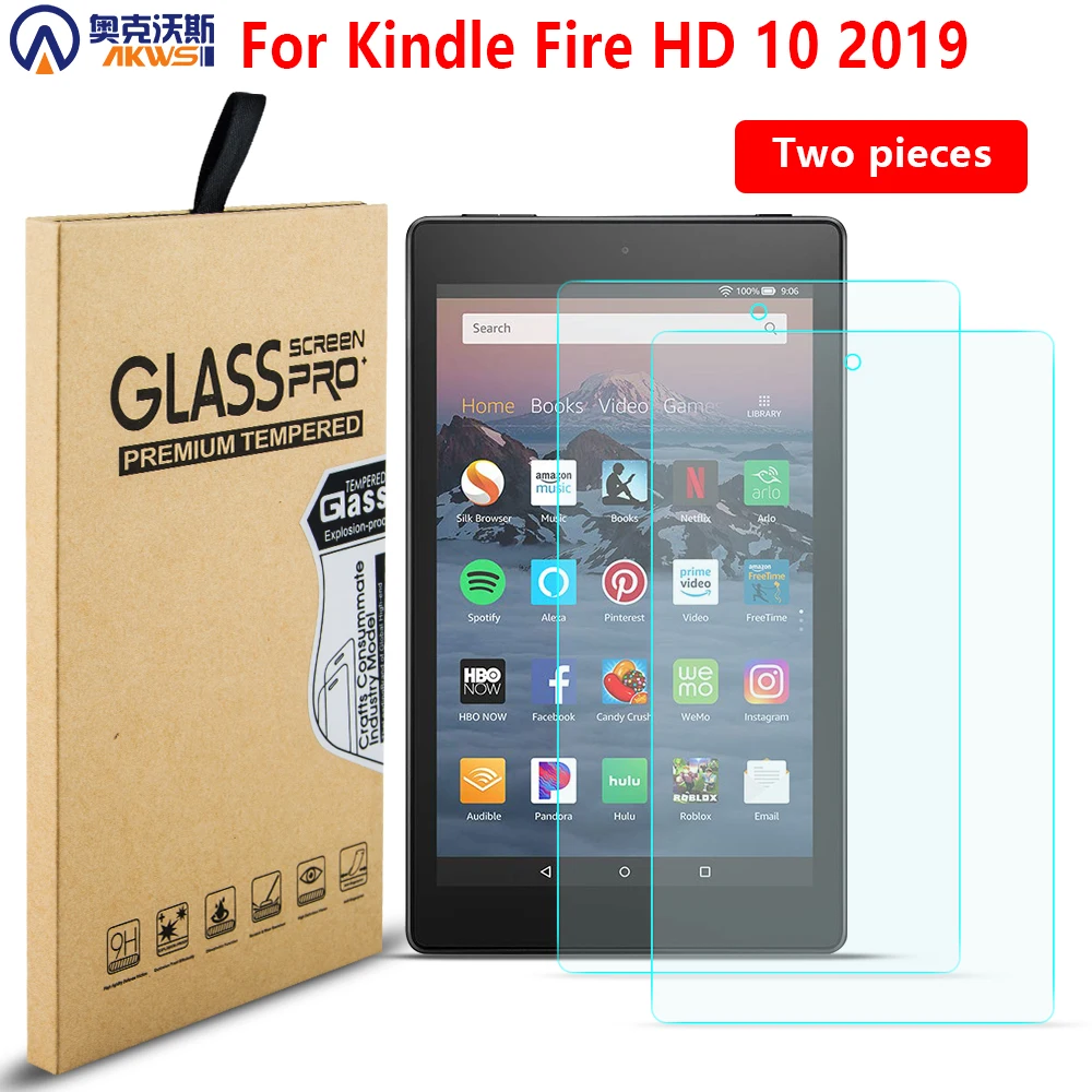 Закаленное Стекло для чтения электронных книг Kindle Fire/Kindle Fire HD 10 Экран протектор 8