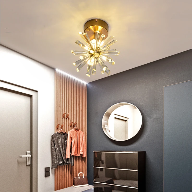 

A Crystal ceiling lights hallway modern ceiling lamp dining room led lamp bedroom crystal ceiling lamps lighting crystal Fixture