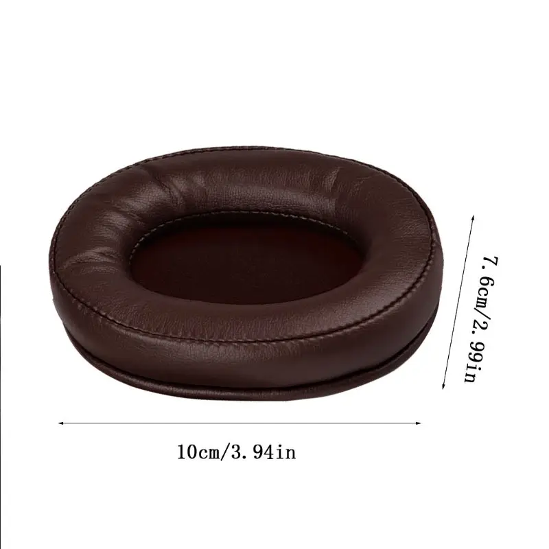 

1Pair Leather Earpads Ear Cushion Cover for Arctis 3 5 7 Headphones
