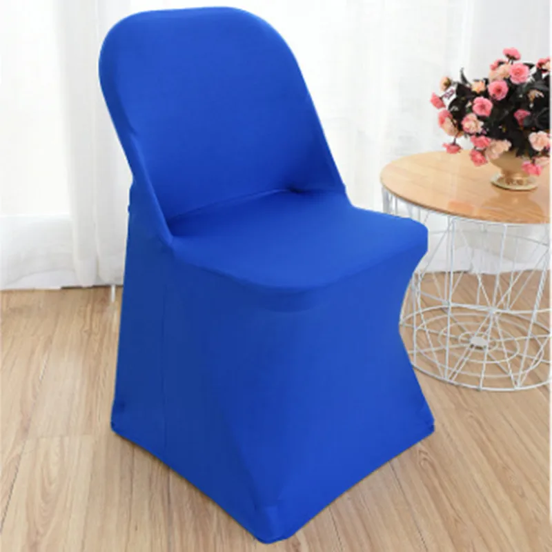 Складные Чехлы для стула WedFavor из спандекса и лайкры 50 шт. растягивающиеся отелей