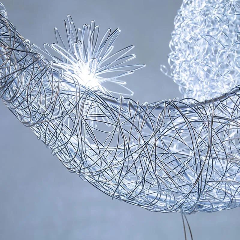 Современные подвесные потолочные светильники Луна Звезда Люстра для детской